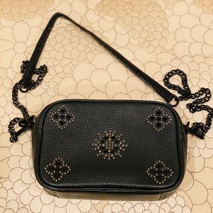 Rebecca Minkoff Mini Studded Black CrossBody Bag